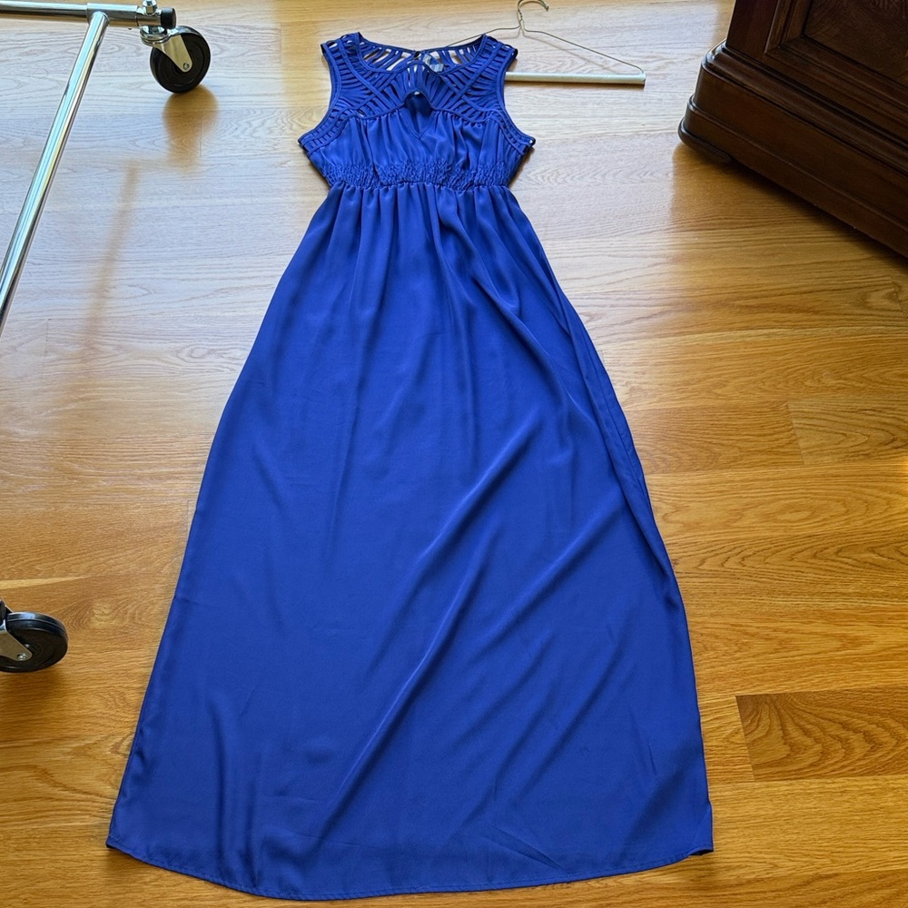 Charlie Jade Royal Blue Maxi Dress